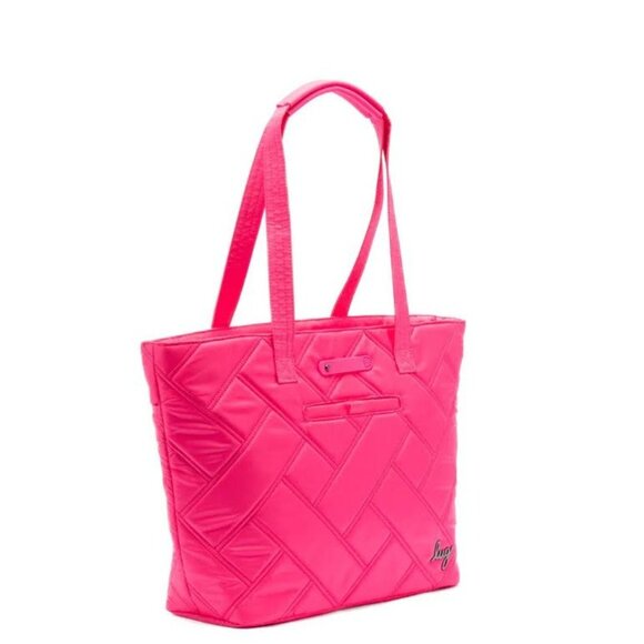 Lug Skyliner Tote Bag Magenta - Neon Hot Pink - Picture 2 of 13